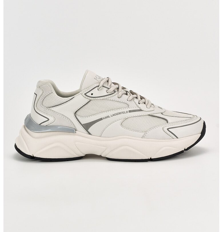 Спортни обувки от кожа и мрежа Karl Lagerfeld