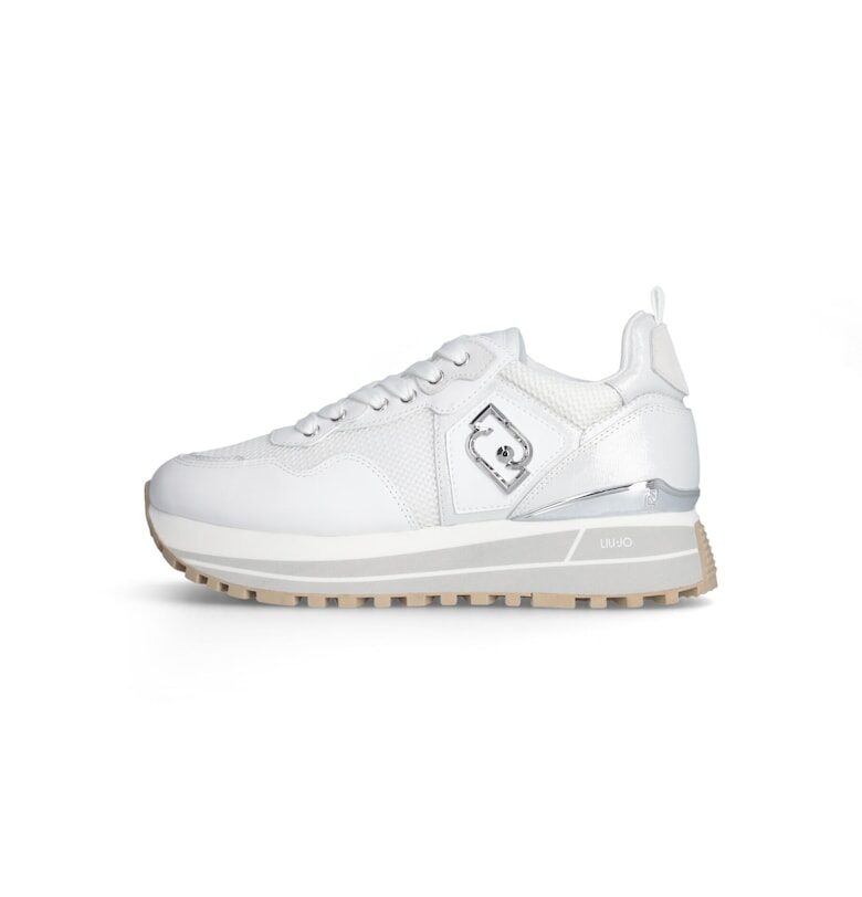 Спортни обувки от кожа и мрежа Liu Jo