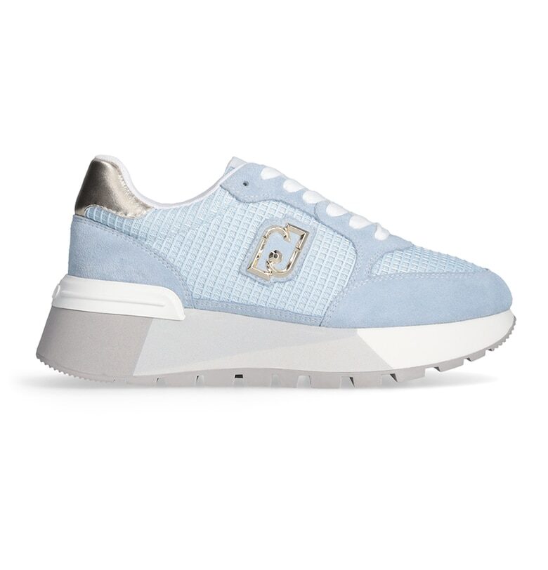 Спортни обувки от кожа и текстил Amazing 25 с лого Liu Jo