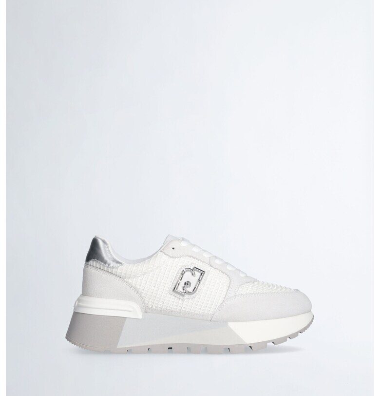 Спортни обувки от мрежа и велур Liu Jo