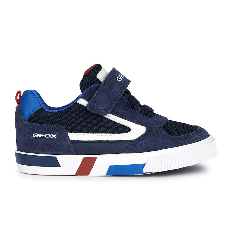 Спортни обувки с велкро и велур Geox