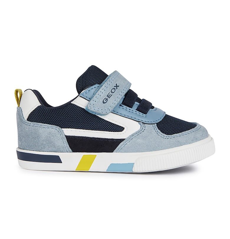 Спортни обувки с велур и велкро Geox