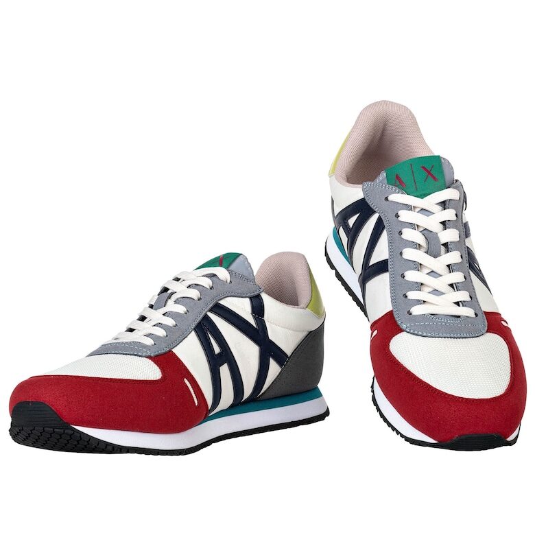 Спортни обувки с еко кожа и текстил ARMANI EXCHANGE