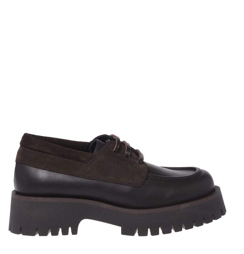 Спортни обувки с кожа и велур Baldinini