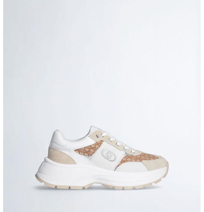 Спортни обувки с кожа и велур Liu Jo