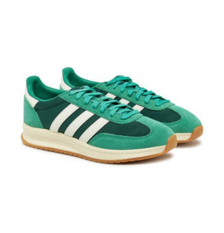 Спортни обувки с лого и синтетични гарнитури adidas