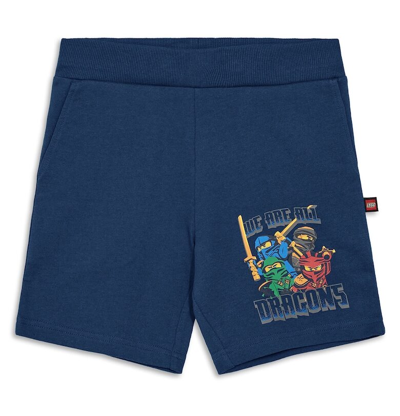 Спортни шорти за момчета  12011466 - Органичен памук - Тъмносин - Тъмносин LEGO