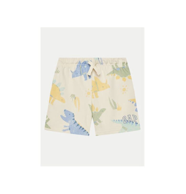 Спортни шорти  за момчета - 725235-05 - Памук/Полиестер - Бежов - Бежов GAP