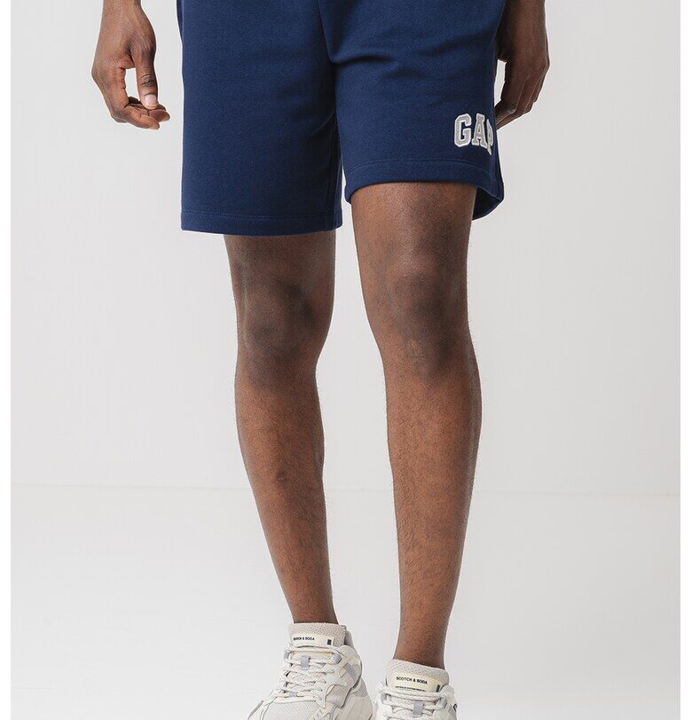 Спортни шорти с регулируема талия - Тъмносин GAP