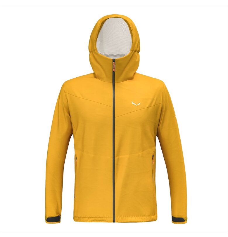 Спортно мъжко яке -  Полиестер - Жълто - SALEWA