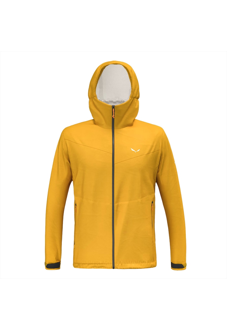 Спортно мъжко яке - Полиестер - Жълто - SALEWA