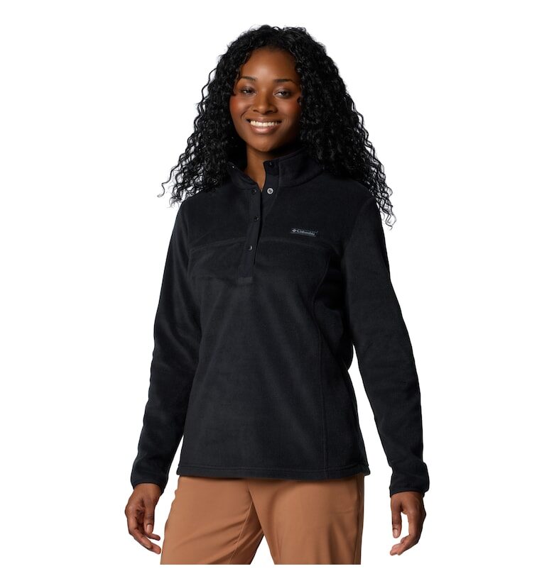 Спортно поларено горнище -  Benton Springs 1/2 Snap Pull Over II 2085651 - Черен Columbia