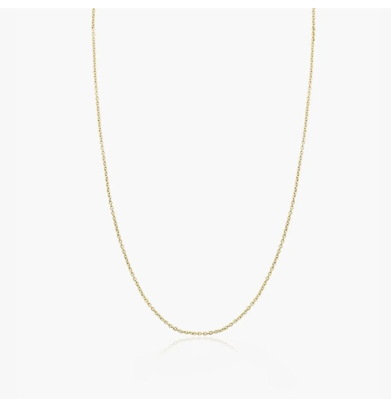 Сребърна верижка Golden Simple INDIRA