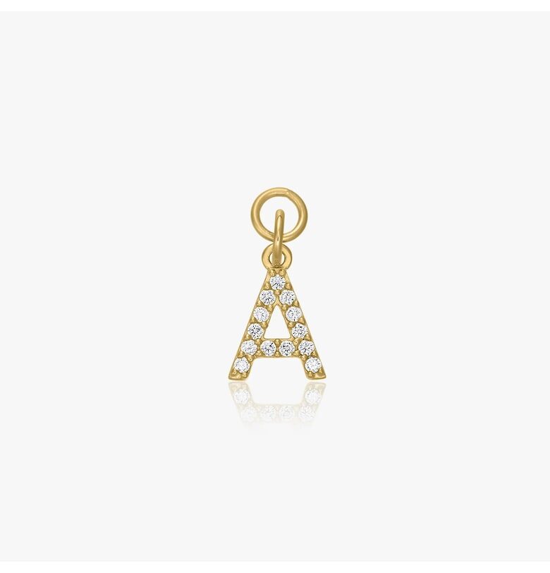 Сребърна висулка Golden Anna - цирконий INDIRA