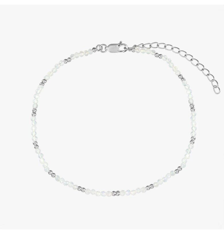 Сребърна гривна SummerScape – Лунен камък INDIRA