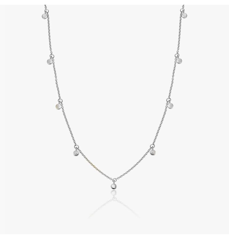 Сребърна огърлица Allegra INDIRA