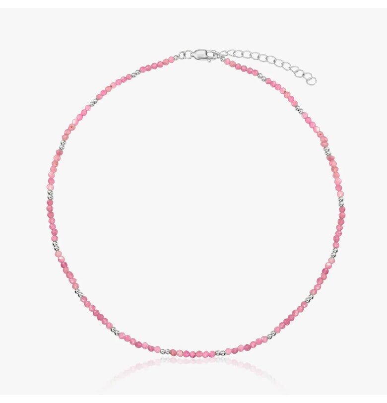 Сребърно колие SummerScape - Турмалин INDIRA