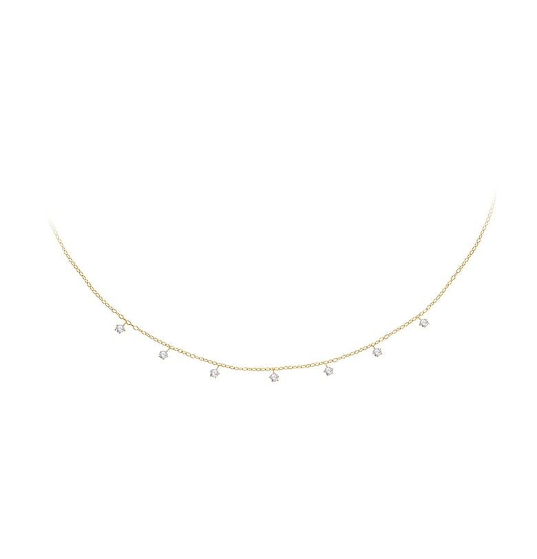 Сребърно колие с висулки LA PETITE STORY