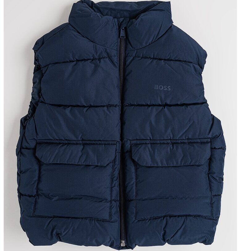 Стандартен елек с цип BOSS Kidswear