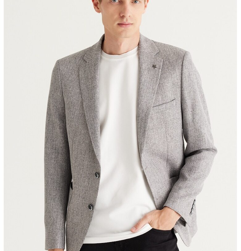 Стандартно сако - Сив меланж ACCo
