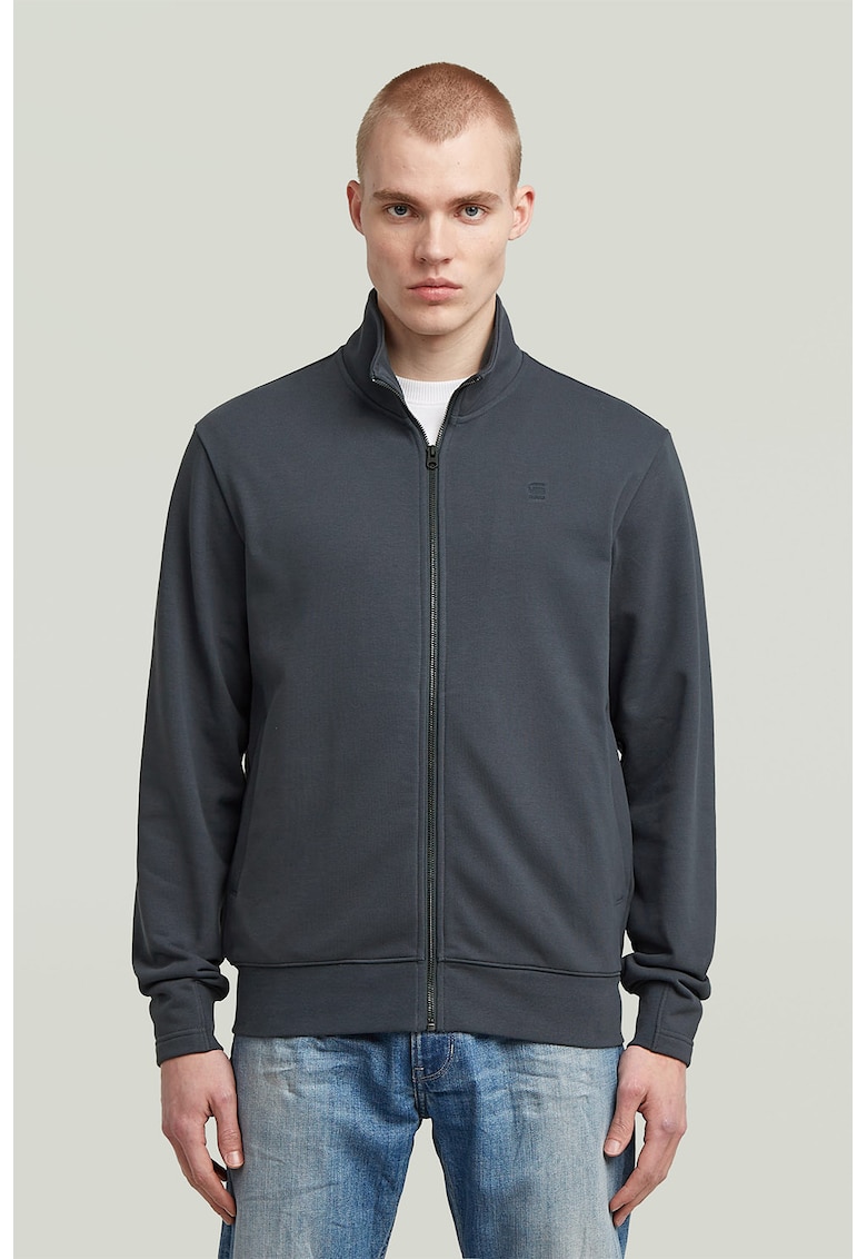 Суитшърт Nifous с цип и памук - Сив G-STAR