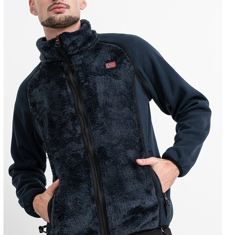 Суитшърт Titanoz с цип - Тъмносин Geo Norway