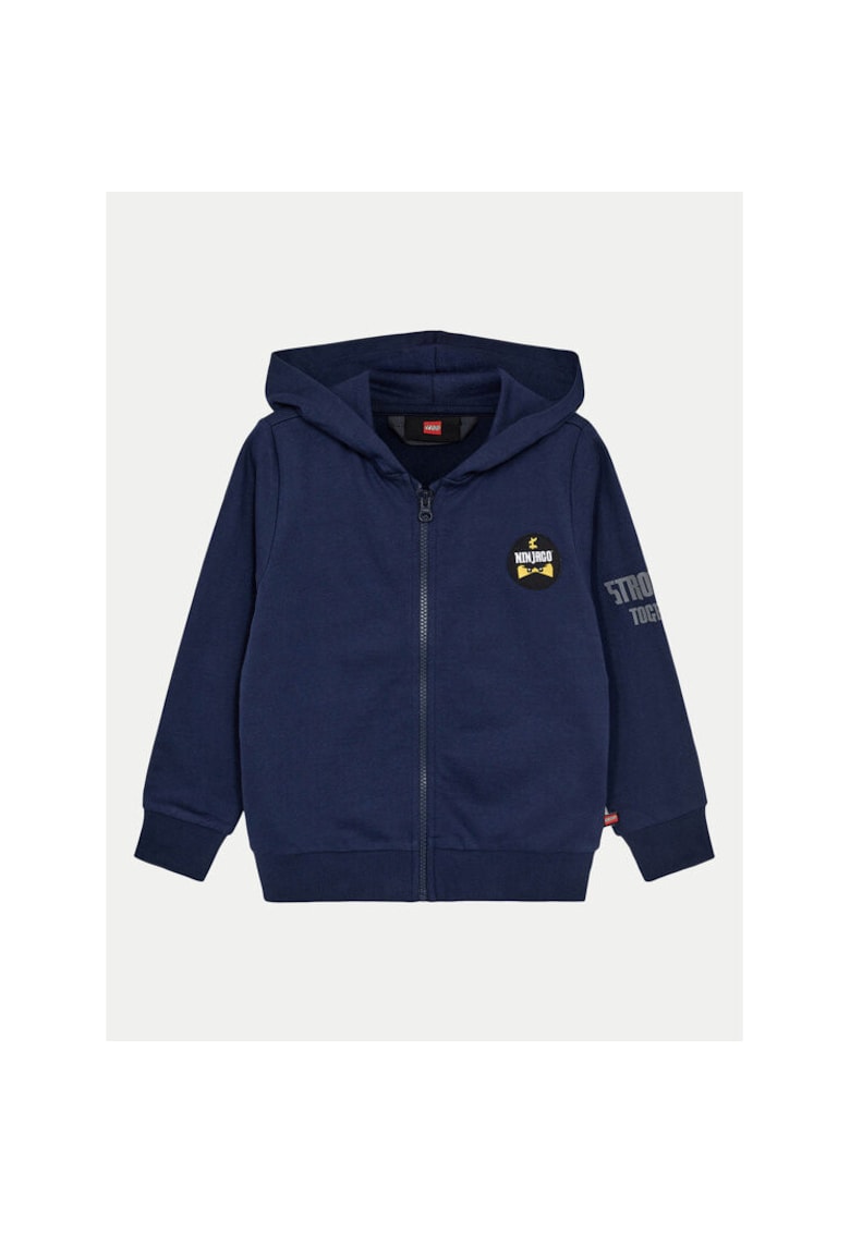 Суитшърт за момче - 304284717 - Органичен памук - Син - Син LEGO