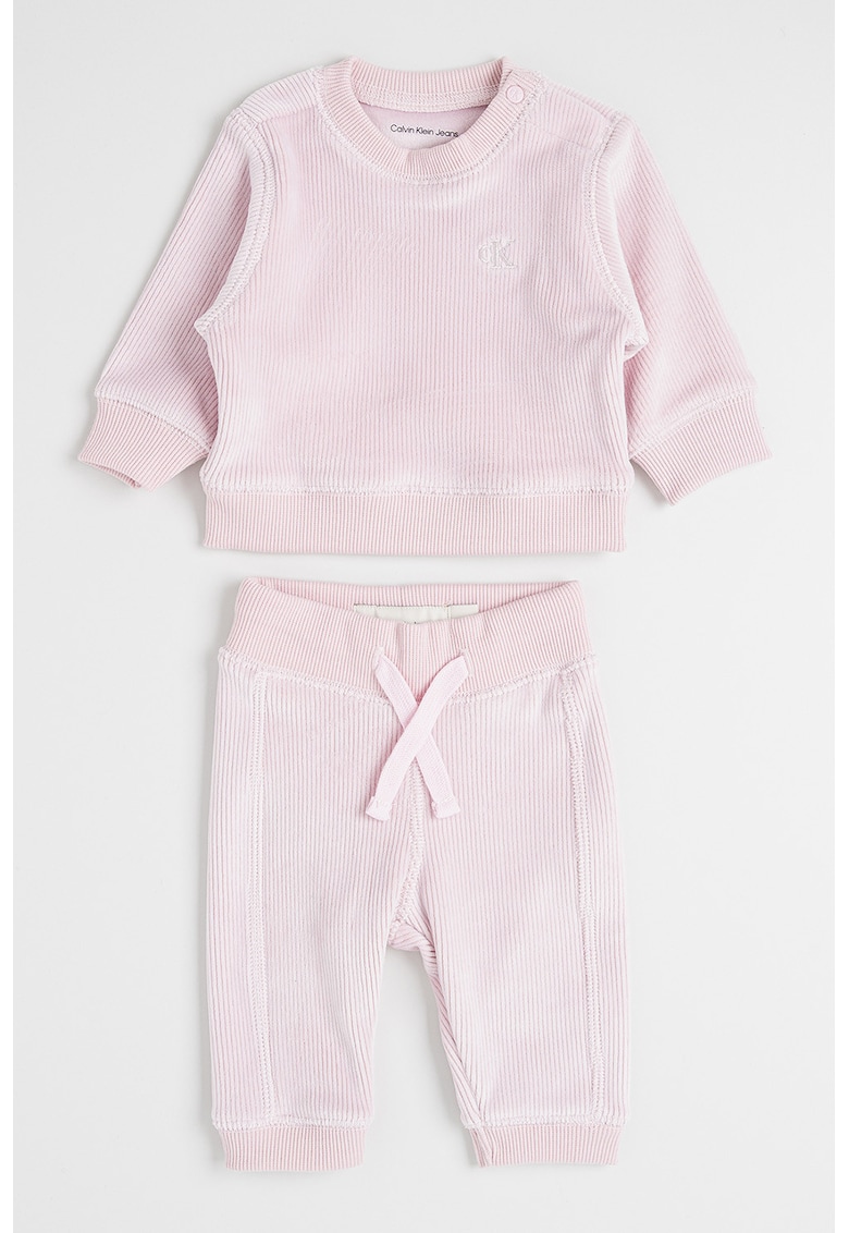 Суитшърт и спортен панталон - Бледо розово CALVIN KLEIN