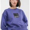 Суитшърт от органичен памук с лого - Виолетов KARL LAGERFELD JEANS