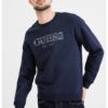 Суитшърт с бродирано лого - Тъмносин GUESS