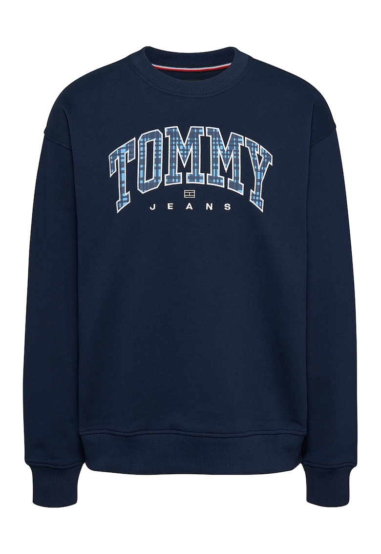 Суитшърт с лого - Тъмносин Tommy Jeans