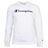 Суитшърт с лого на гърдите - Бял Champion