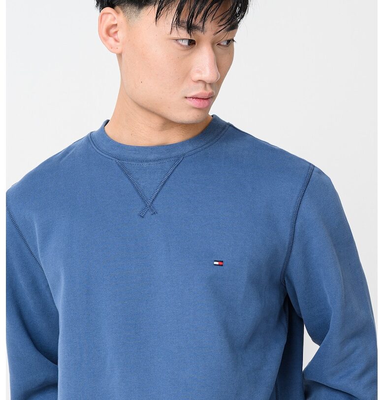 Суитшърт с памук - Тъмносин Tommy Hilfiger