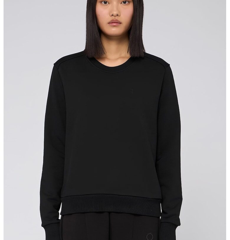 Суитшърт с памук - Черен Trussardi