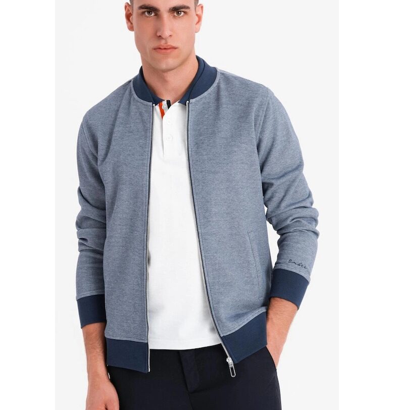 Суитшърт с цип OMBRE