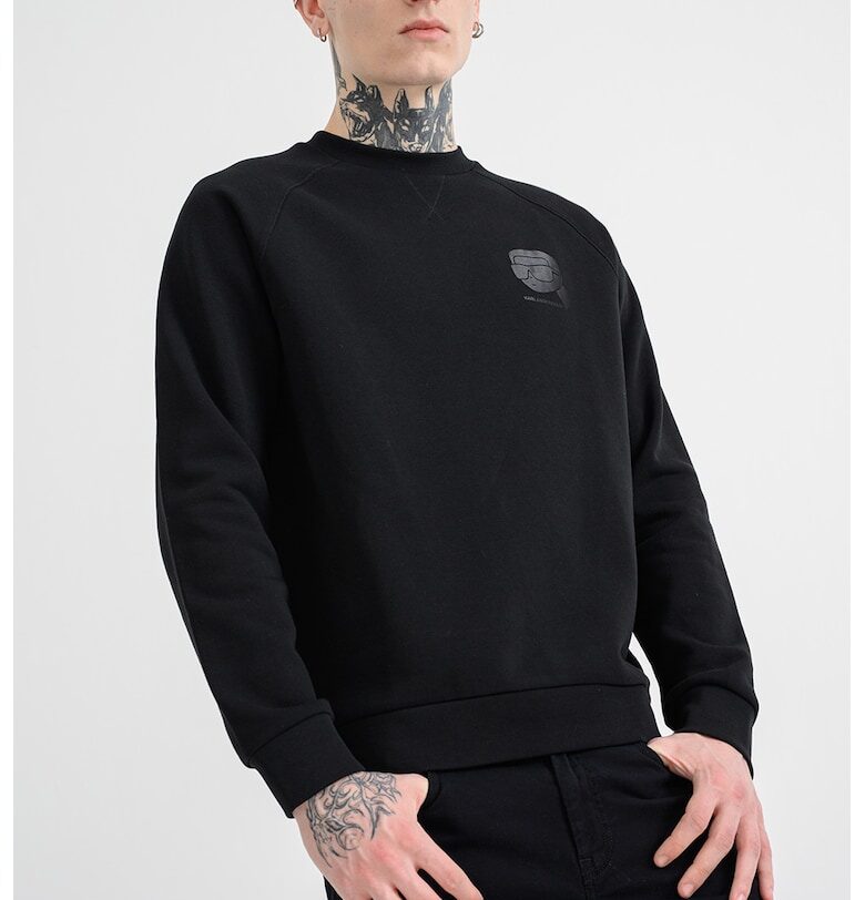 Суитъшърт с лого - Черен Karl Lagerfeld