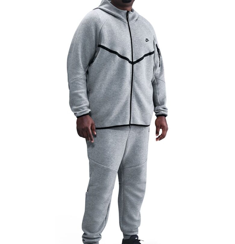 Суичър  Windrunner - полар - сив - Nike