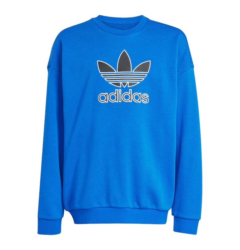 Суичър regular fit с кръгло деколте и лого adidas