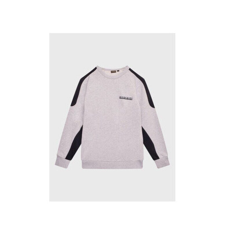 Суичър за момче -  301746904 - Памук - 164 СМ - Сив Napapijri