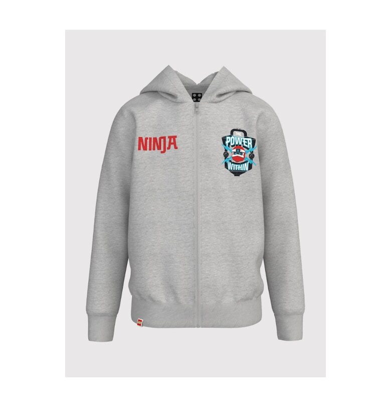 Суичър за момчета -  Wear - 301314417 - памук/полиестер - сив - Сив LEGO