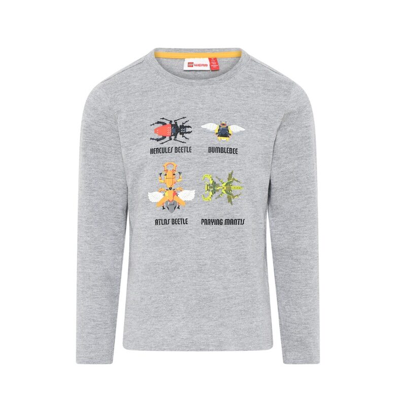 Суичър за момчета -  Wear - 301321576 - памук/полиестер - сив LEGO