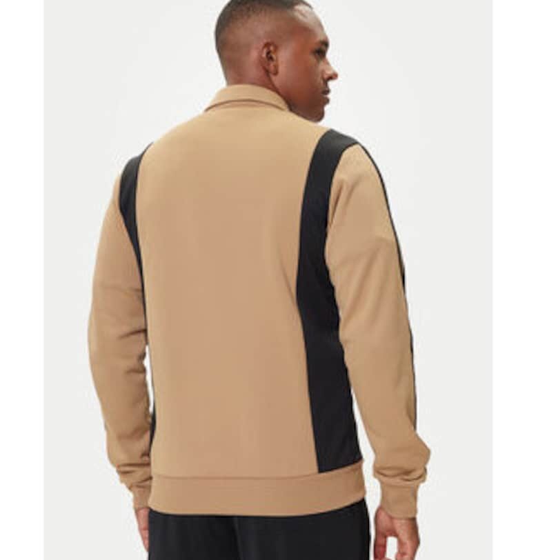 Суичър от полиестер с дълги ръкави adidas