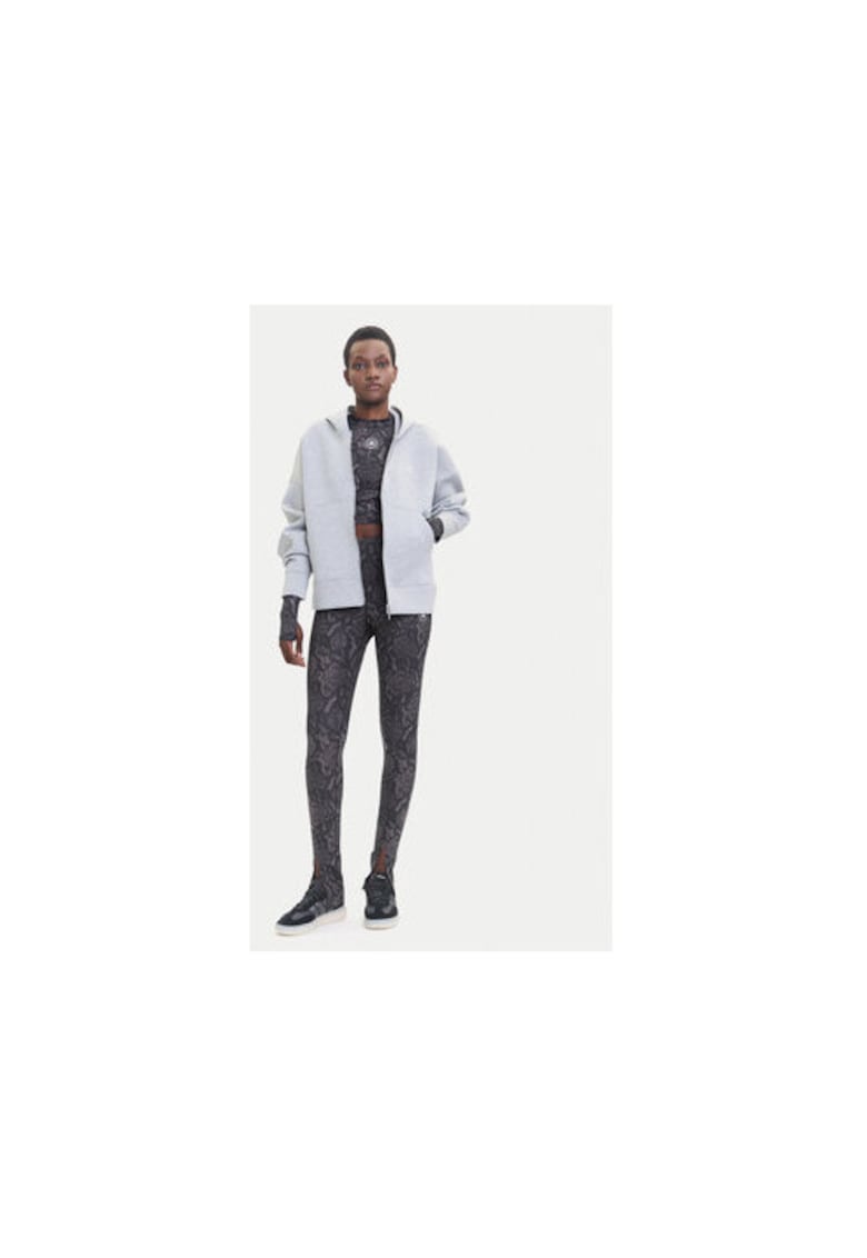 Суичър с качулка и цип adidas