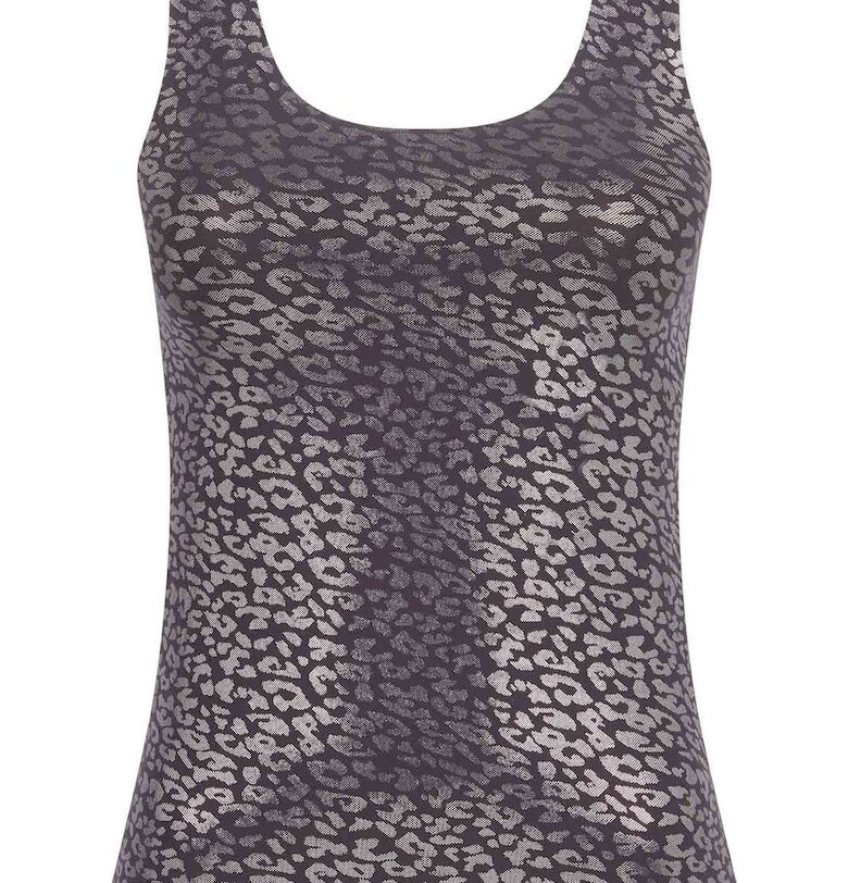 Танк топ с овално деколте - Черен Chantelle