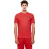 Тениска EA7 Logo Series M Tape SS 48007 - Червен Emporio Armani