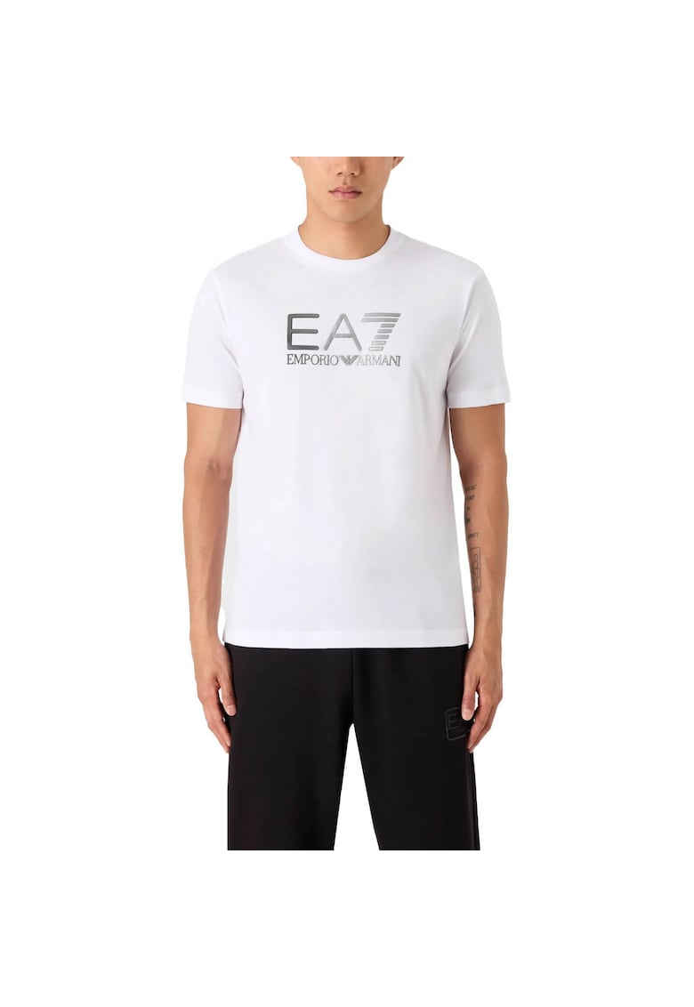 Тениска EA7 Lux Identity - PJM9Z-6RPT71-1100 25583 - Бял Emporio Armani