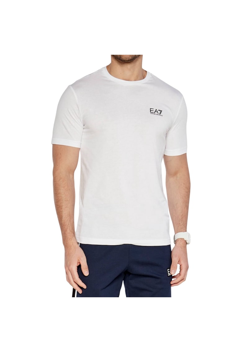 Тениска EA7 Train Core Id SS25 40772 - Бял Emporio Armani