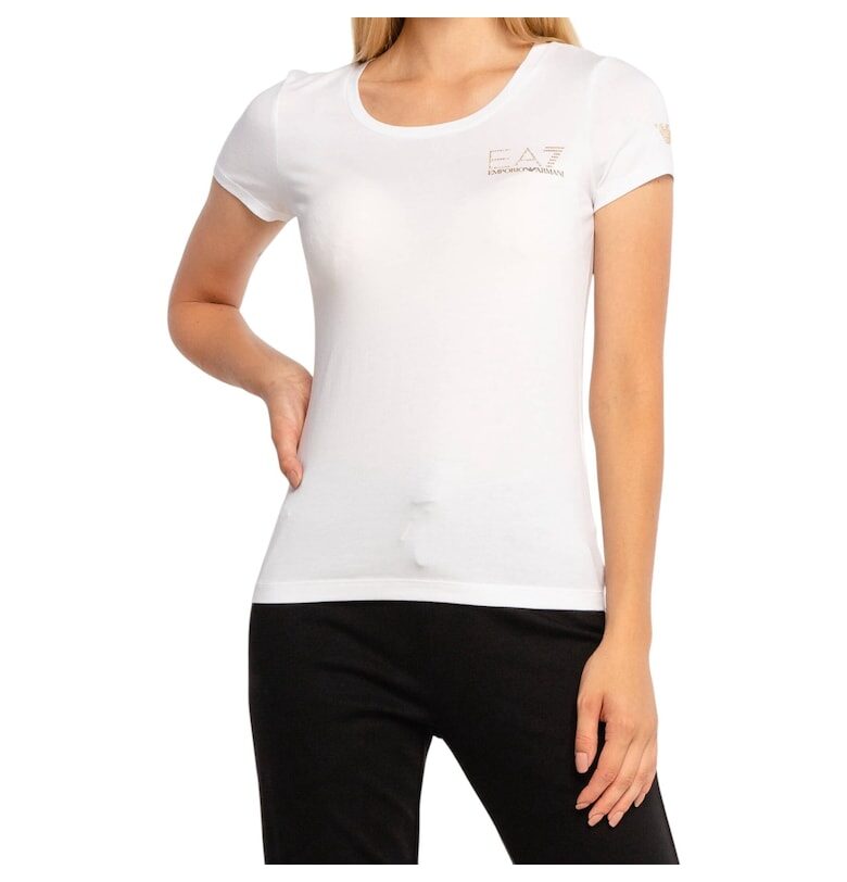 Тениска  EA7 Train Evolution 40786 - Бял Emporio Armani