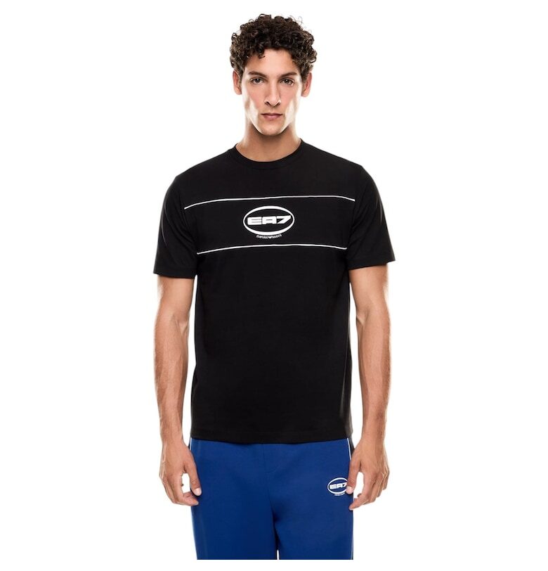 Тениска  EA7 Train Logo Series Piping 49473 Emporio Armani