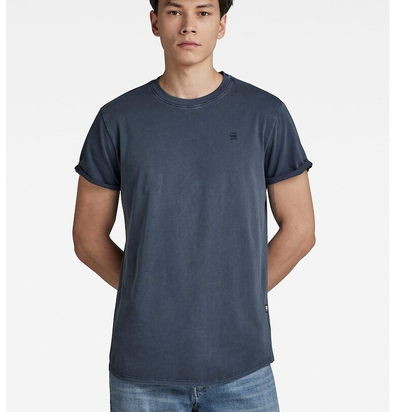 Тениска Lash от органичен памук - Индигово синьо G-STAR